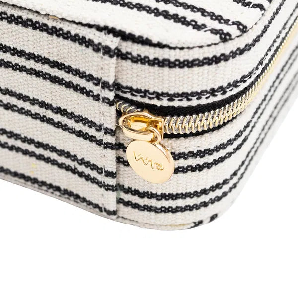 Skartgripaskrín - Ferða - Svart og hvítt