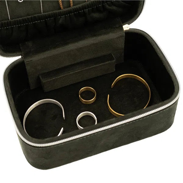 Skartgripaskrín - Ferða - Grænt