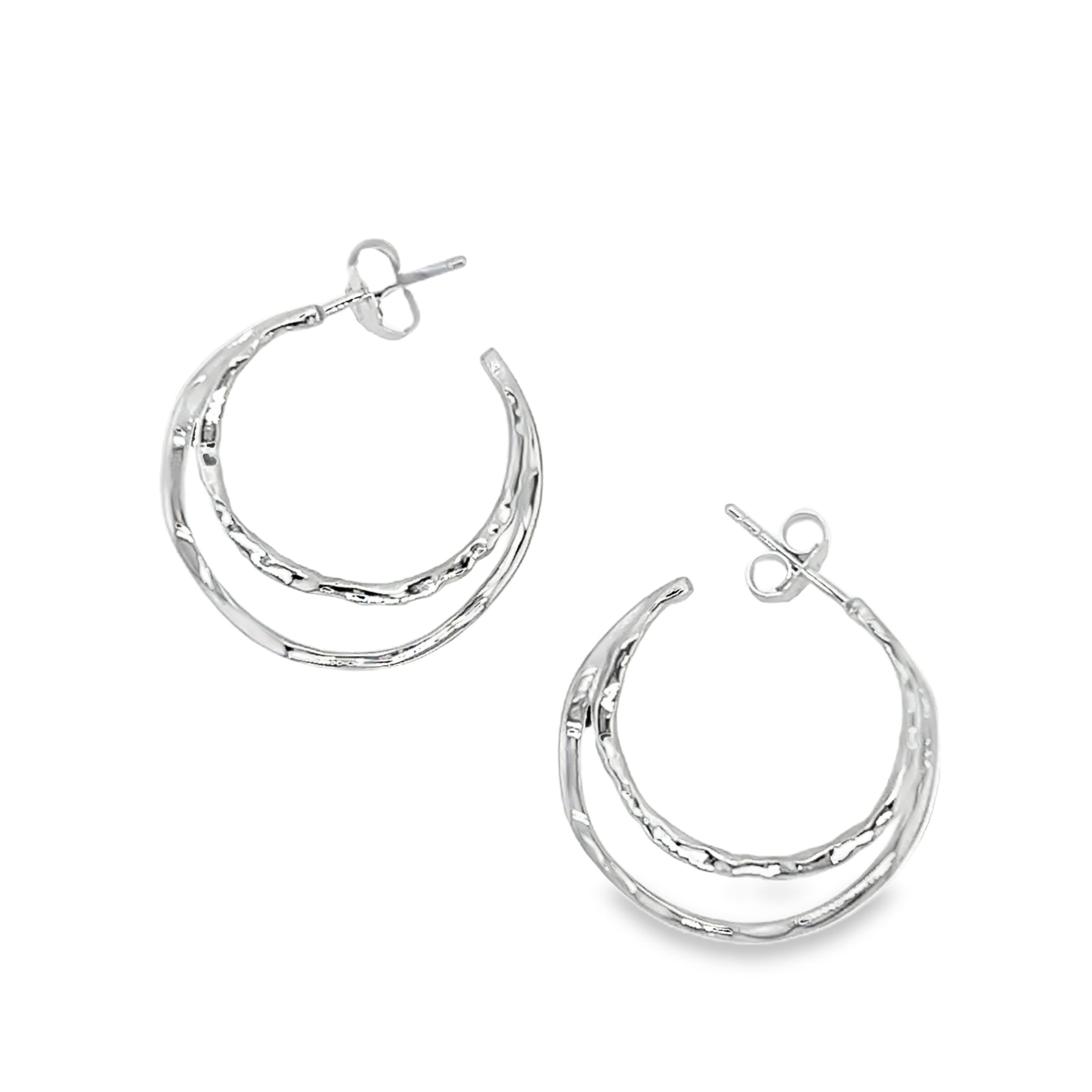 Earrings - silver