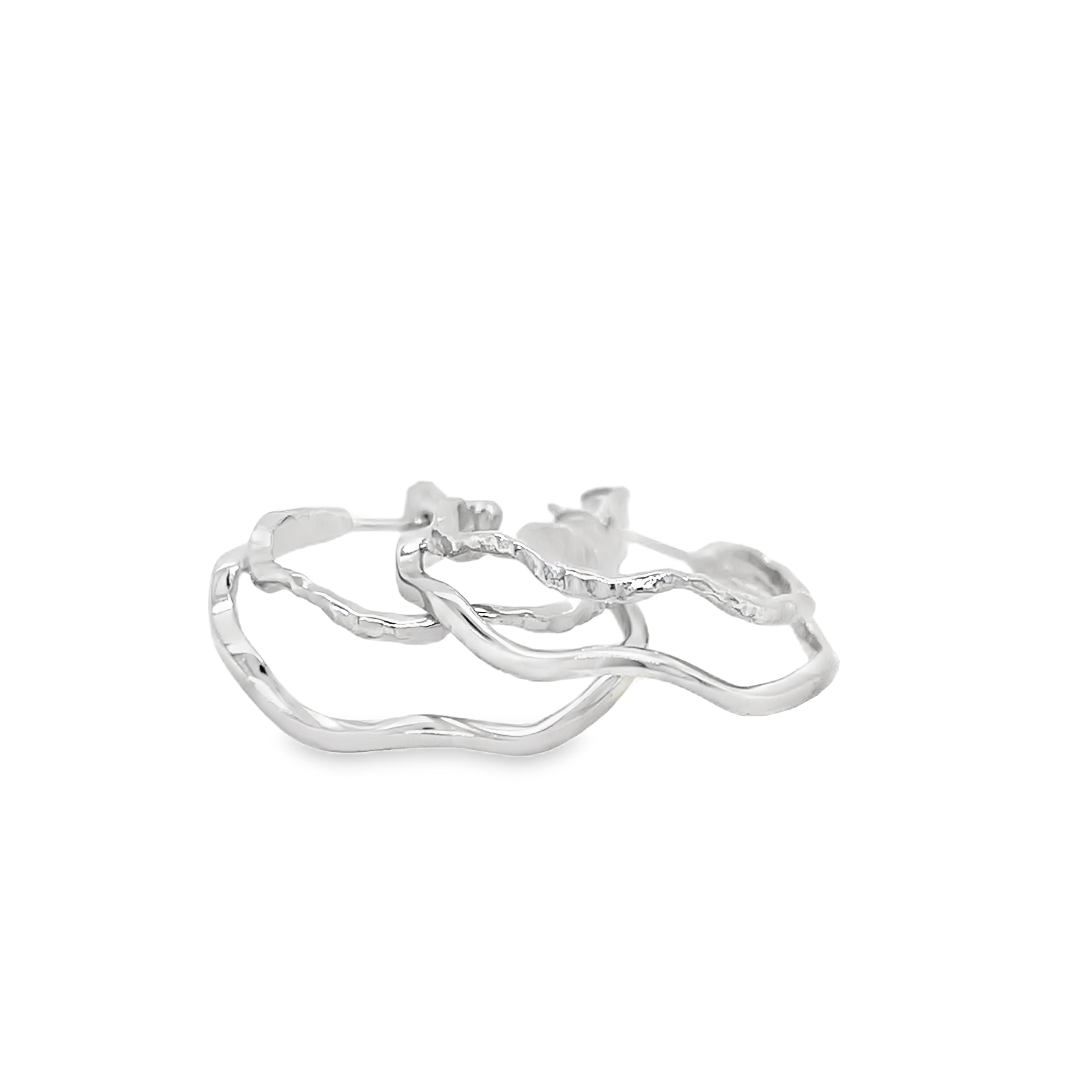 Earrings - silver
