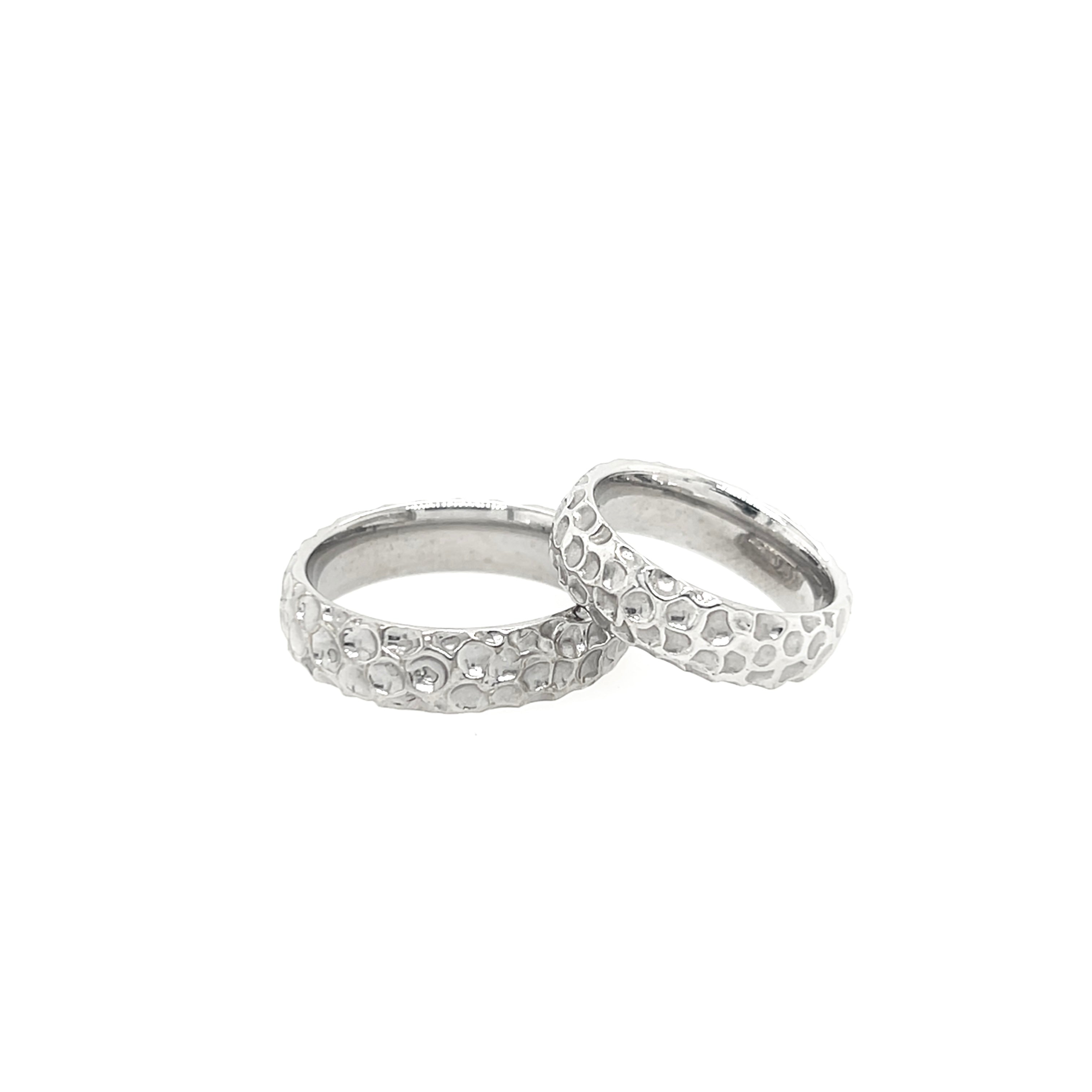 Wedding rings - silver