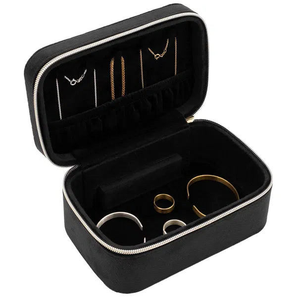 Skartgripaskrín - Ferða - Svart