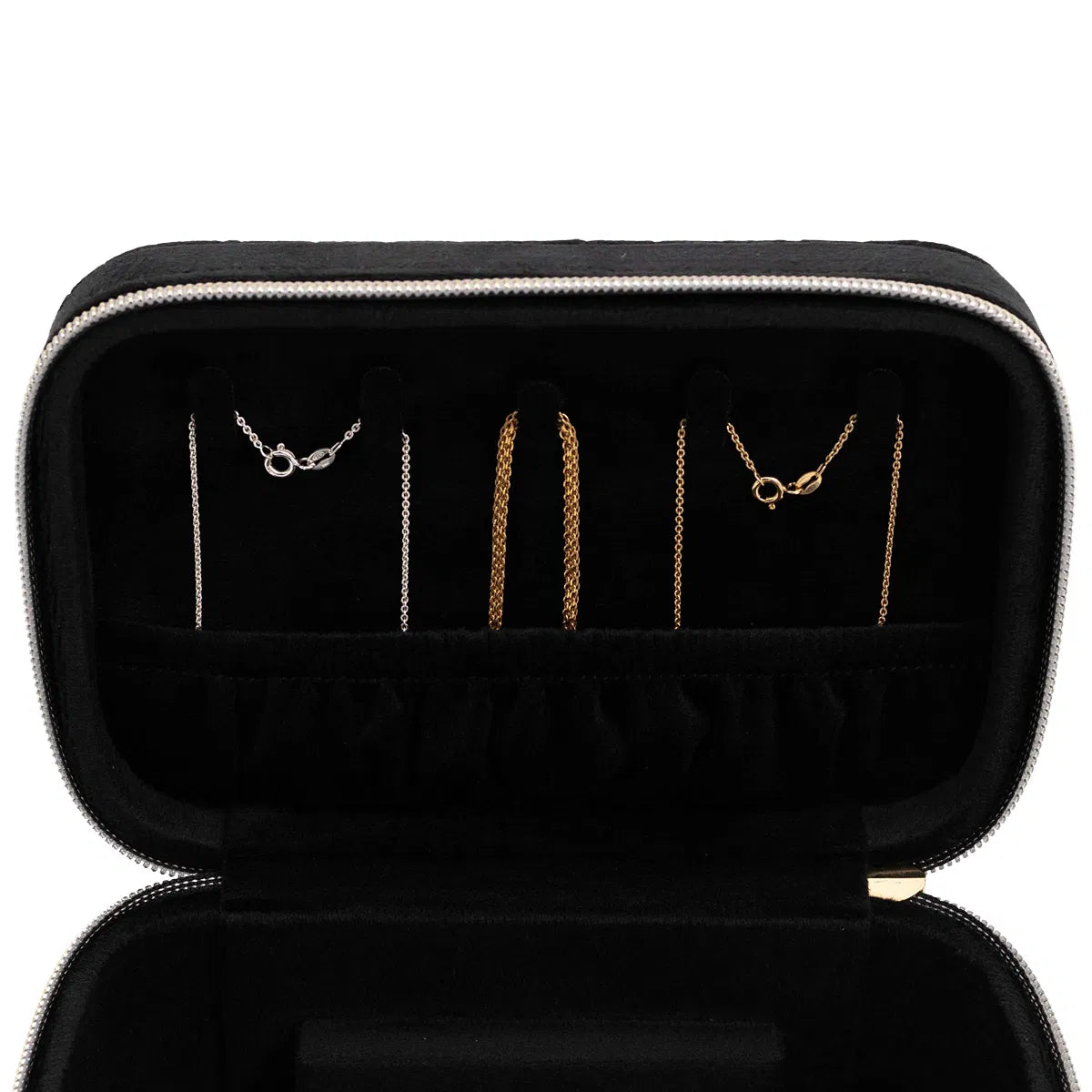 Skartgripaskrín - Ferða - Svart