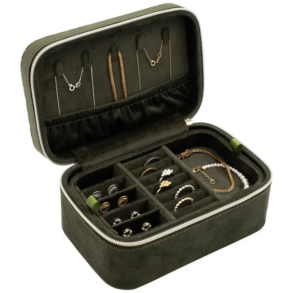 Skartgripaskrín - Ferða - Grænt