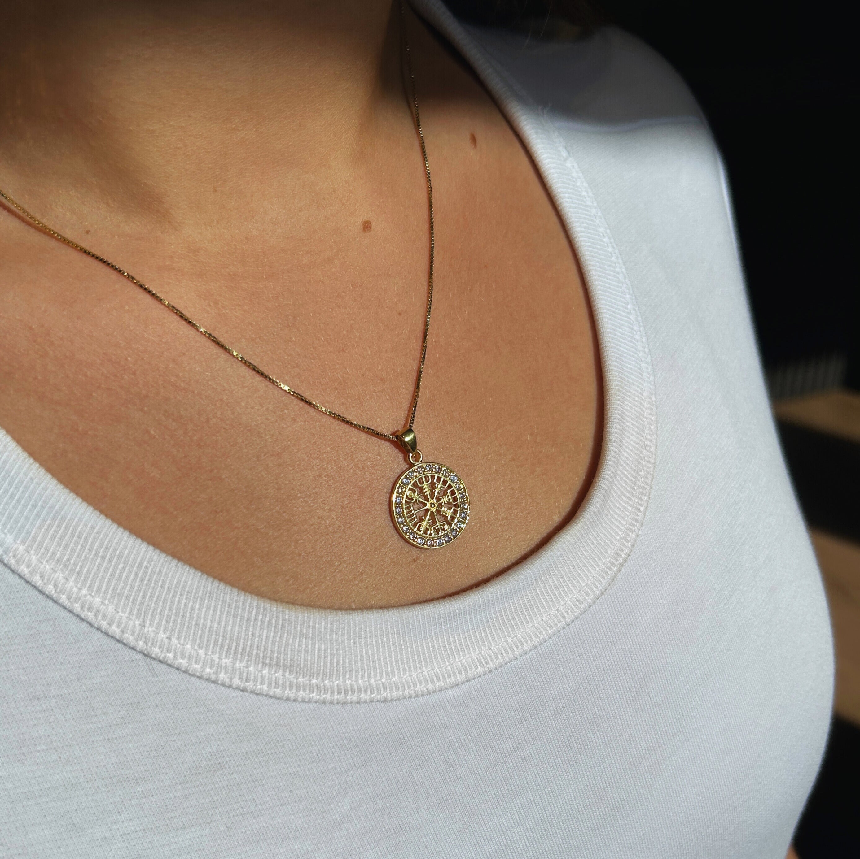 Necklace - Wayfinder - gold plated