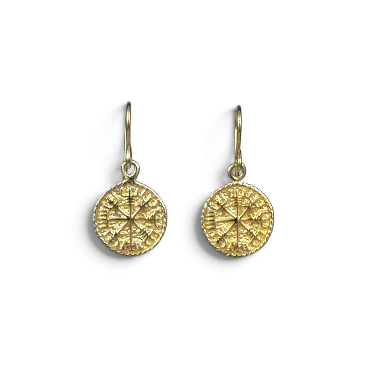 Eyrnalokkar - Vegvísir - gyllt